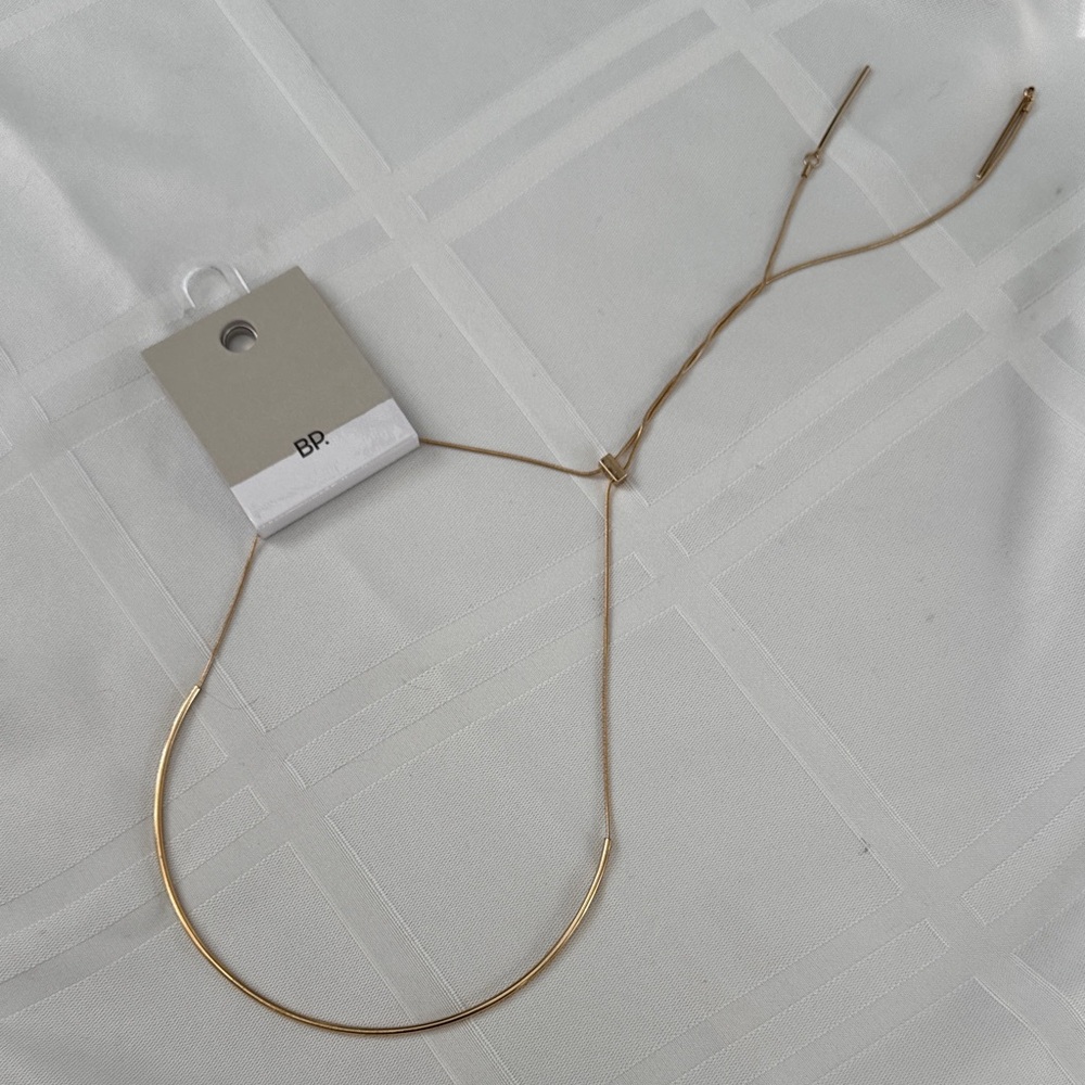 BP Sleek Gold Necklace